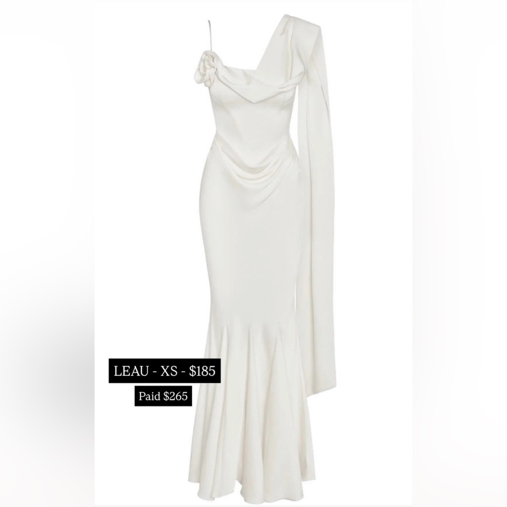 LEAU Corset Gown NWT